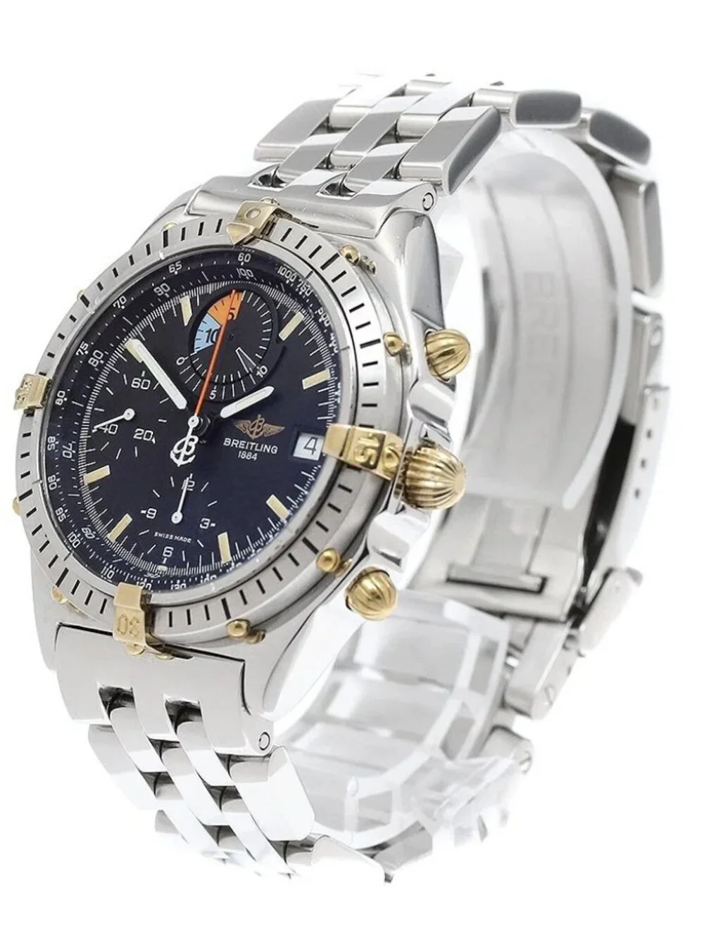 BREITLING Chronomat B13048 Date black Dial Automatic Men's Watch_964089